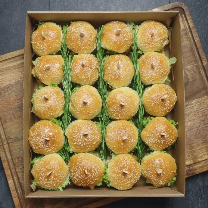 Box mini burgerowy