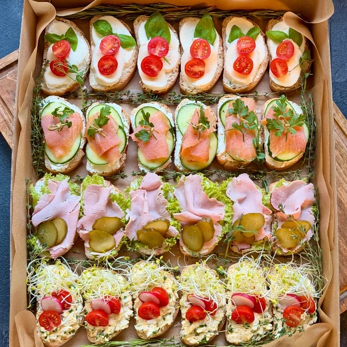 Box kanapeczki - Boxy lunchowe Kraków