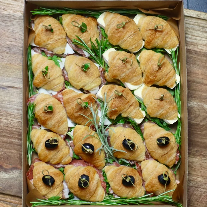 Box mini croissanty 2 - catering Kraków